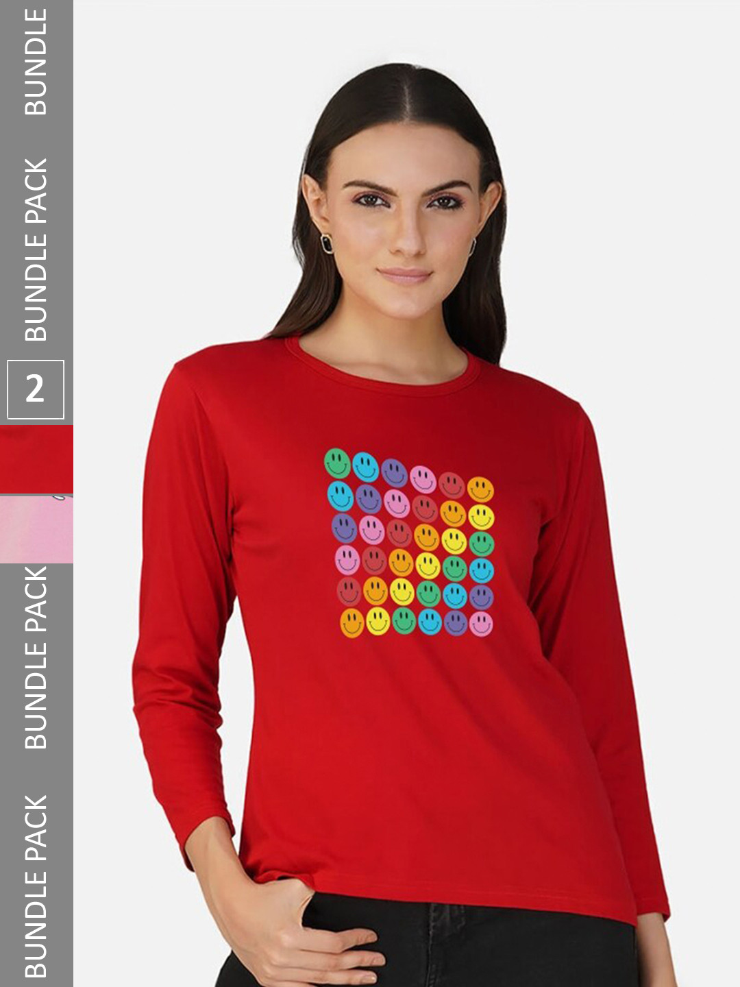 CHOZI Pack Of 2 Graphic Printed Cotton T-shirt, Red
CHOZI Pack Of 2 Graphic Printed Cotton T-shirt, Red