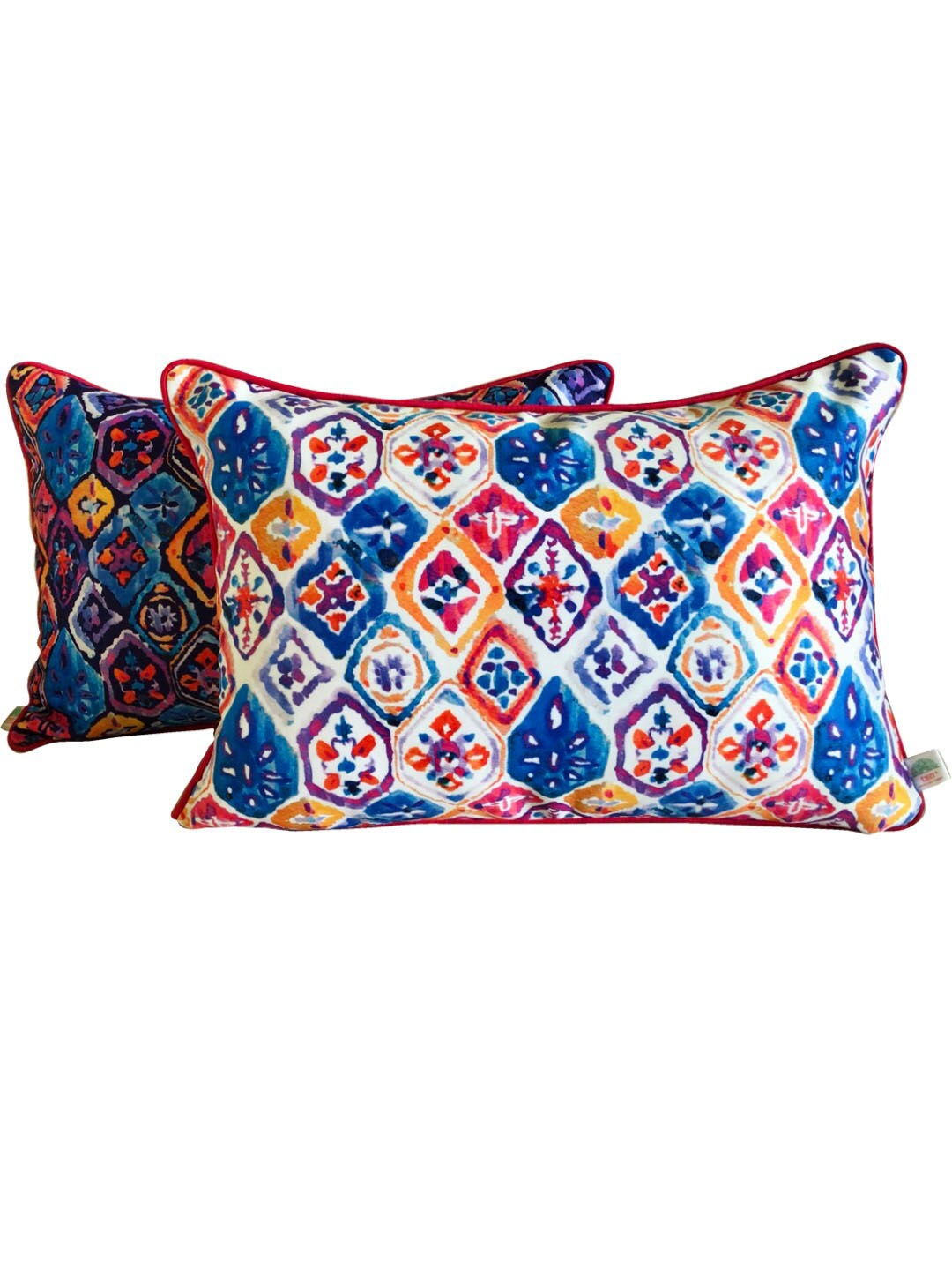 TARA- Sparkling Homes Purple & White 2-Pieces Ethnic Motifs Rectangle Cushion Covers
TARA- Sparkling Homes Purple & White 2-Pieces Ethnic Motifs Rectangle Cushion Covers