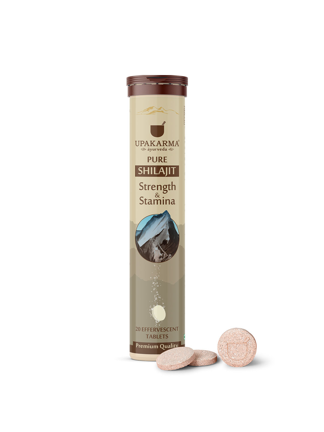 UPAKARMA Ayurveda Pure Shilajit Effervescent - 20 Nos, Cream 
UPAKARMA Ayurveda Pure Shilajit Effervescent - 20 Nos, Cream