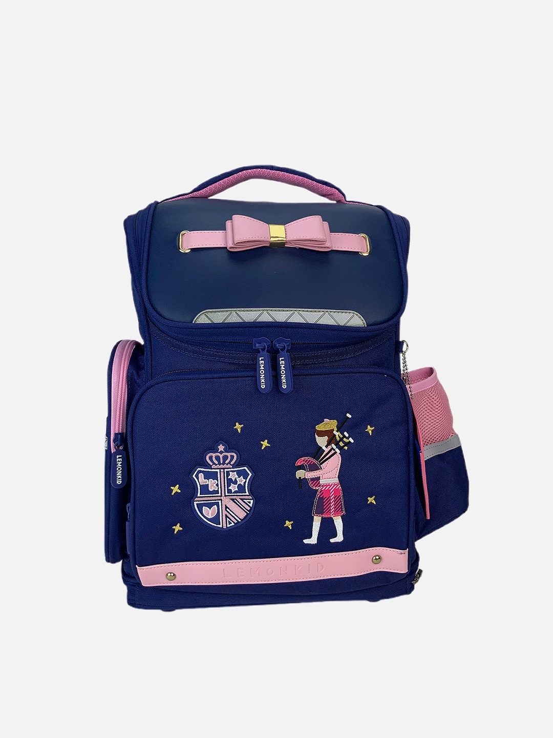 Little Surprise Box LLP Unisex Kids Navy Blue & Pink Graphic Contrast Detail Backpack
Little Surprise Box LLP Unisex Kids Navy Blue & Pink Graphic Contrast Detail Backpack