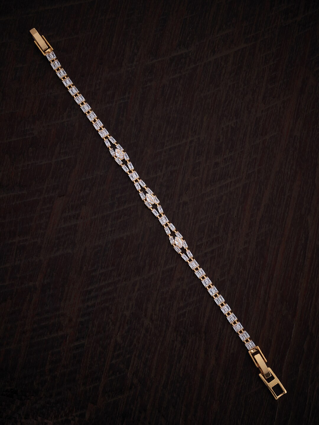 Kushal's Fashion Jewellery Women White Cubic Zirconia Rose Gold-Plated Wraparound Bracelet
Kushal's Fashion Jewellery Women White Cubic Zirconia Rose Gold-Plated Wraparound Bracelet