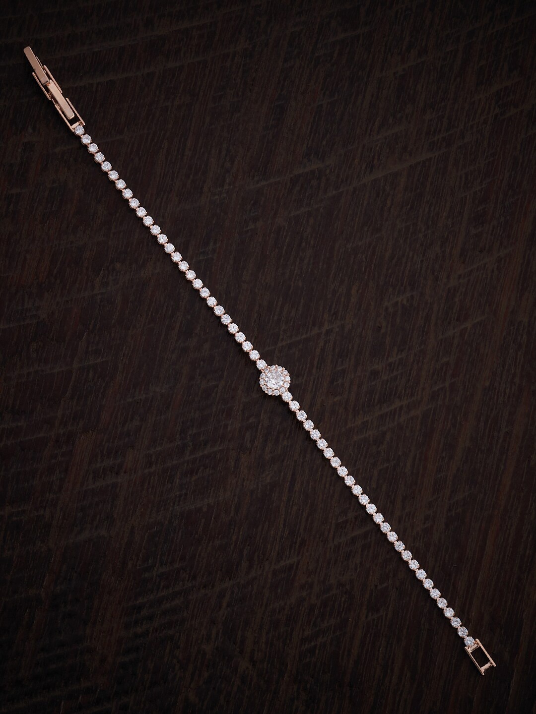 Kushal's Fashion Jewellery Women White Cubic Zirconia Rhodium-Plated Wraparound Bracelet, Rose gold
Kushal's Fashion Jewellery Women White Cubic Zirconia Rhodium-Plated Wraparound Bracelet, Rose gold