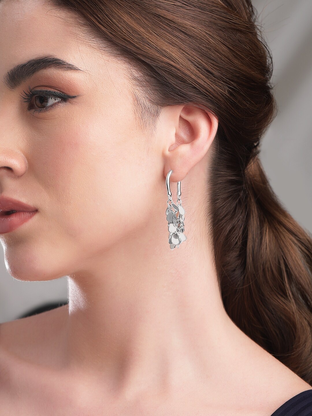 Rubans Voguish Silver-Plated Stainless Steel Waterproof Danglers Tarnish Free Earrings
Rubans Voguish Silver-Plated Stainless Steel Waterproof Danglers Tarnish Free Earrings