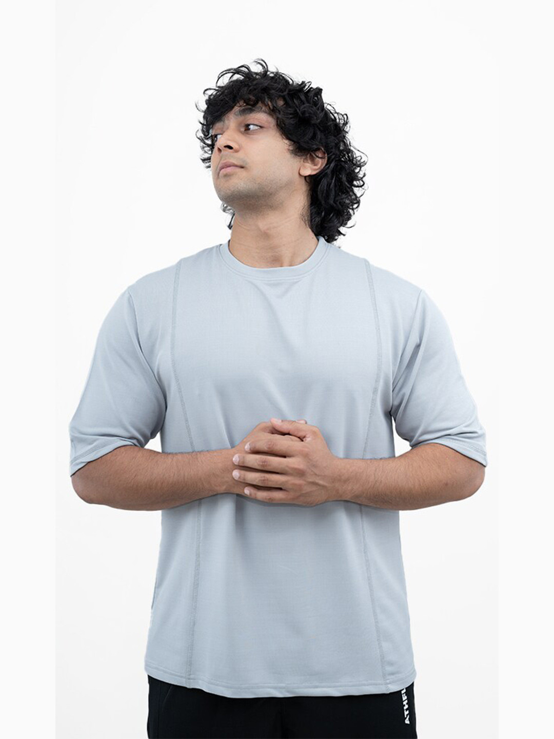 Athflex Round Neck Oversized T-shirt, Grey
Athflex Round Neck Oversized T-shirt, Grey