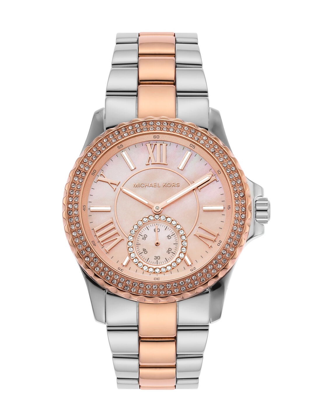 Michael Kors Women Embellished Dial & Stainless Steel Analogue Watch MK7402, Rose gold
Michael Kors Women Embellished Dial & Stainless Steel Analogue Watch MK7402, Rose gold