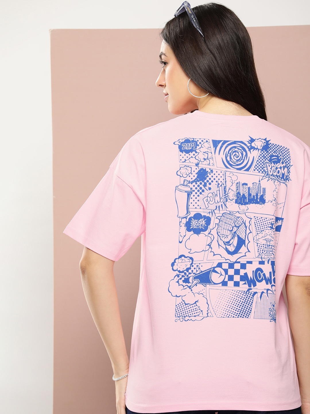 Stormborn Graphic Printed Drop-Shoulder Sleeves Casual Pure Cotton Oversized T-shirt, Pink
Stormborn Graphic Printed Drop-Shoulder Sleeves Casual Pure Cotton Oversized T-shirt, Pink