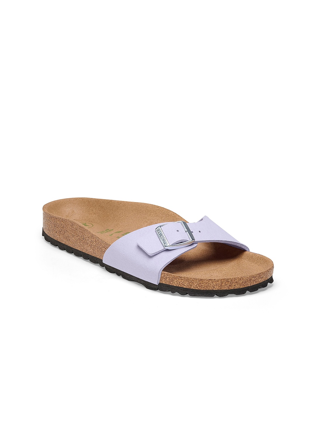 Birkenstock Madrid Soft Birki Vegan Purple Fog Narrow Width Synthetics One-Strap Sandals
Birkenstock Madrid Soft Birki Vegan Purple Fog Narrow Width Synthetics One-Strap Sandals
