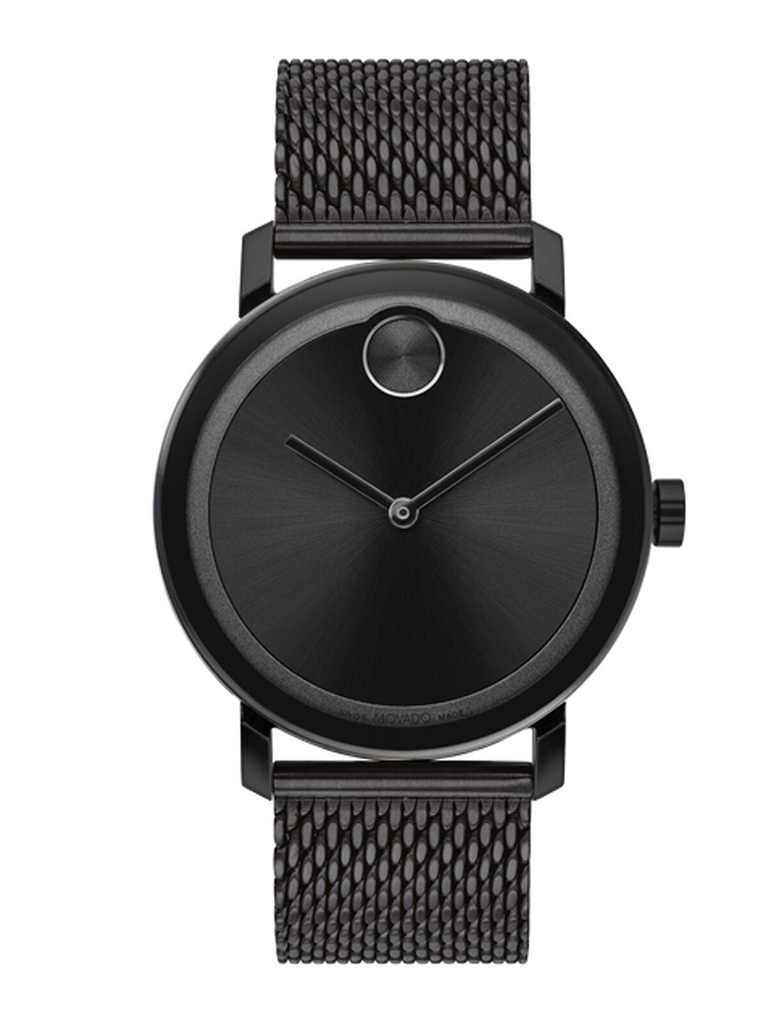MOVADO Men Round Dial & Stainless Steel Scratch Resistance Analogue Watch 3600792, Black
MOVADO Men Round Dial & Stainless Steel Scratch Resistance Analogue Watch 3600792, Black