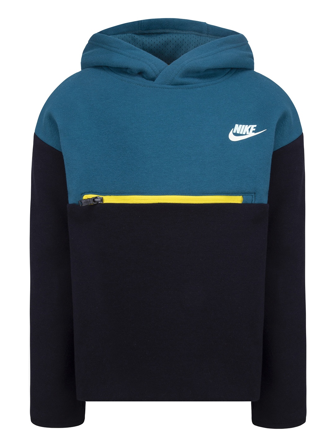 Nike Boys Packable Pullover Hoodie, Black