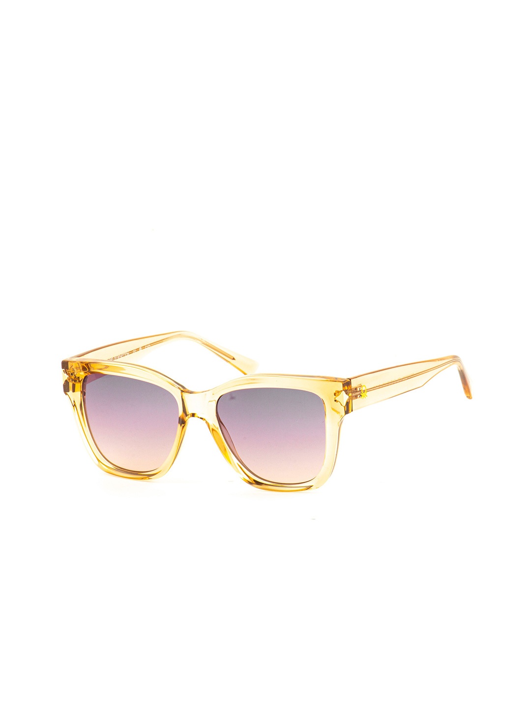 United Colors of Benetton Women Square Sunglasses With UV Protected Lens -BES23508, Purple
United Colors of Benetton Women Square Sunglasses With UV Protected Lens -BES23508, Purple