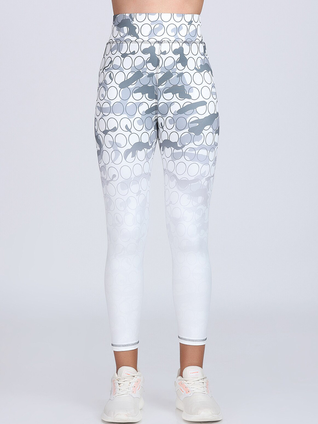 Apraa & Parma Women Dry Fit Printed High Waist Yoga Tights, Grey
Apraa & Parma Women Dry Fit Printed High Waist Yoga Tights, Grey