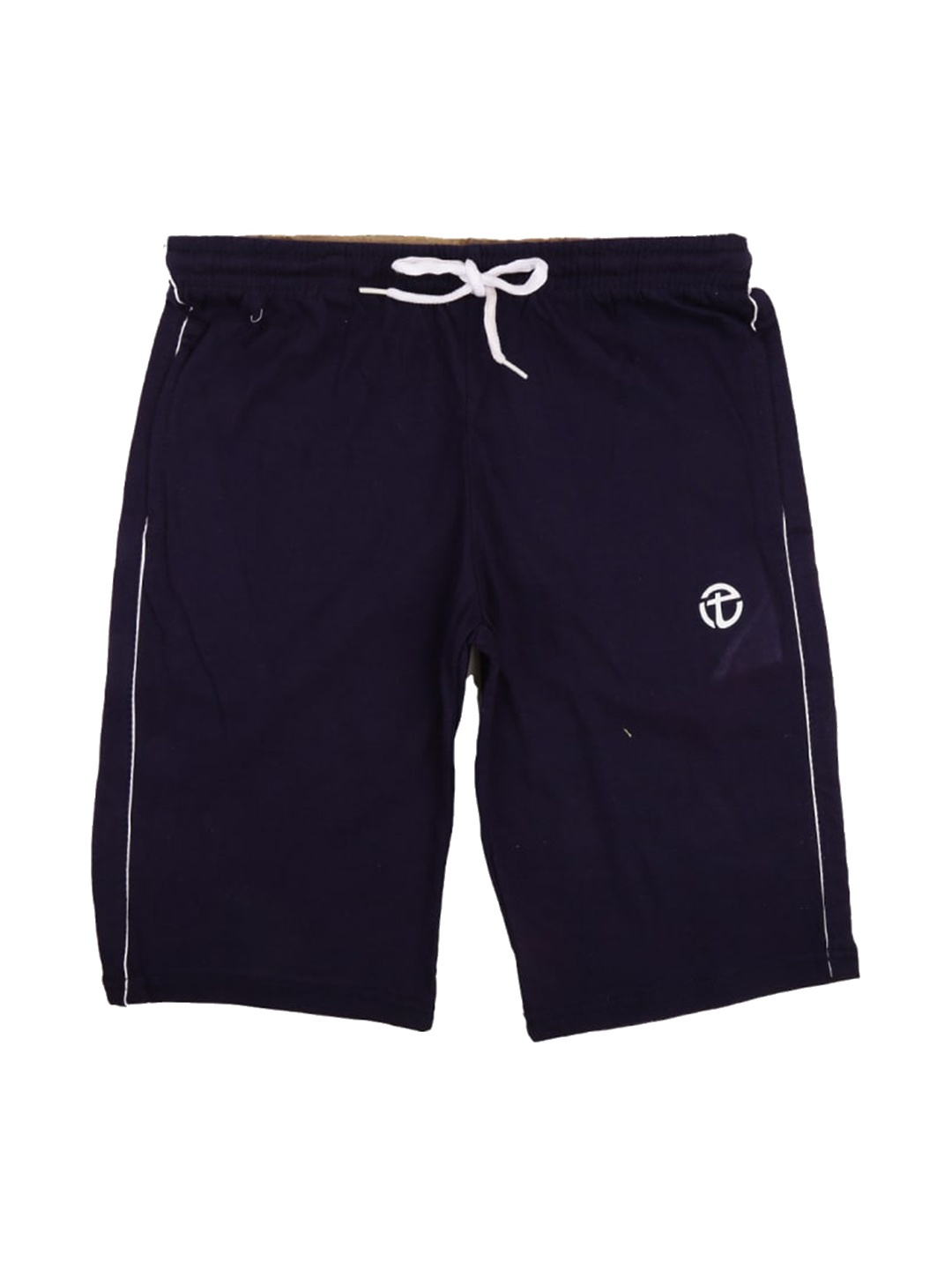 V-Mart Boys Mid Rise Shorts, Navy blue