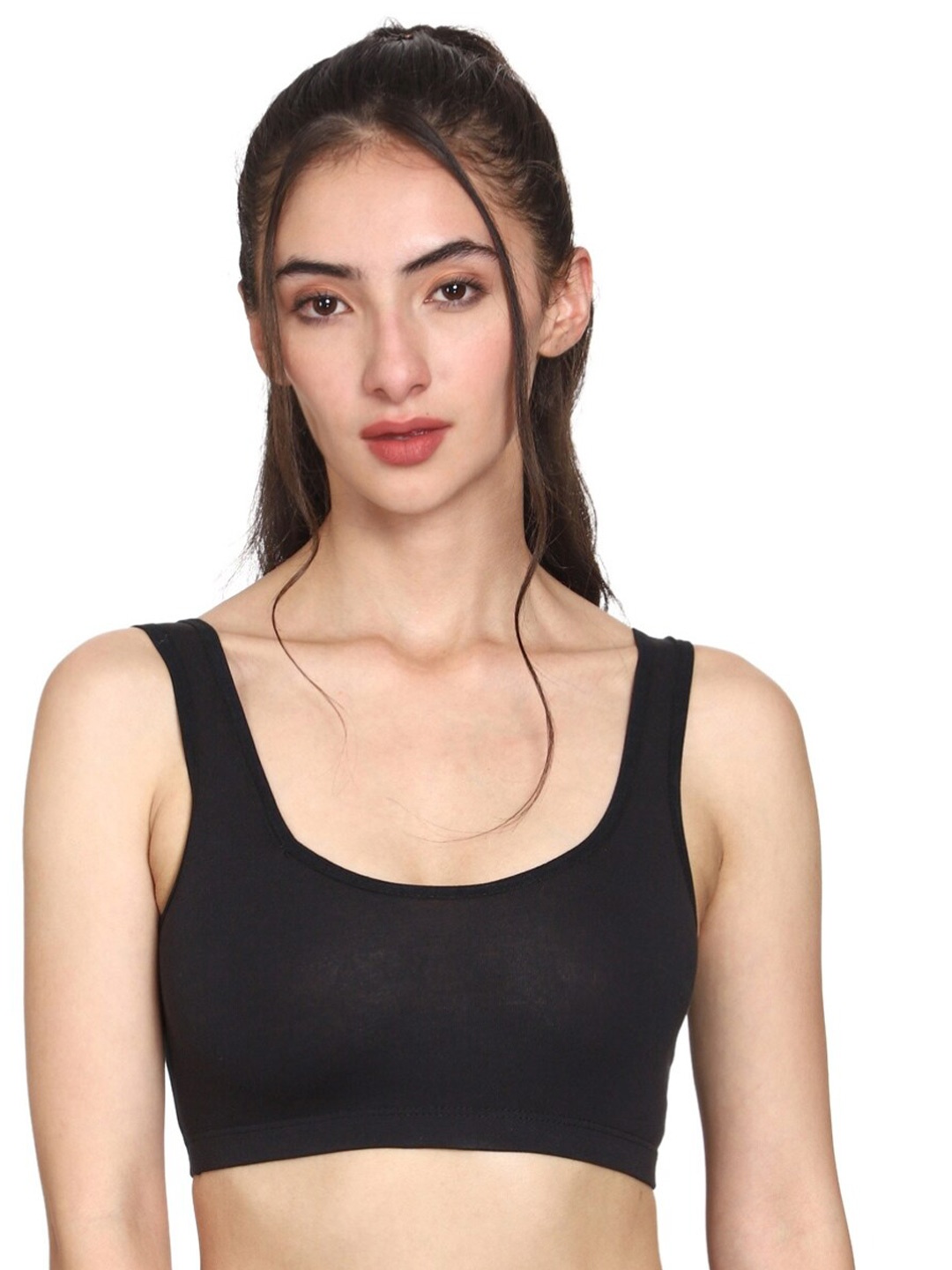 MYSHA Full Coverage Non Padded Dry Fit Pure Cotton Workout Bra With All Day Comfort, Black
MYSHA Full Coverage Non Padded Dry Fit Pure Cotton Workout Bra With All Day Comfort, Black