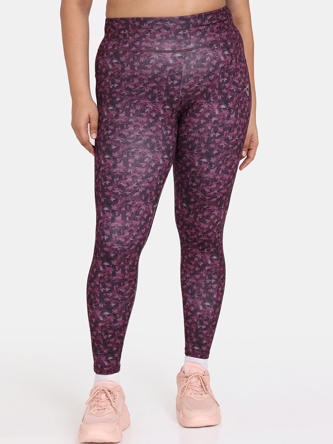 Zelocity by Zivame Plus Size Printed Moisture-Wicking Ankle Length Training Tights, Brown
Zelocity by Zivame Plus Size Printed Moisture-Wicking Ankle Length Training Tights, Brown