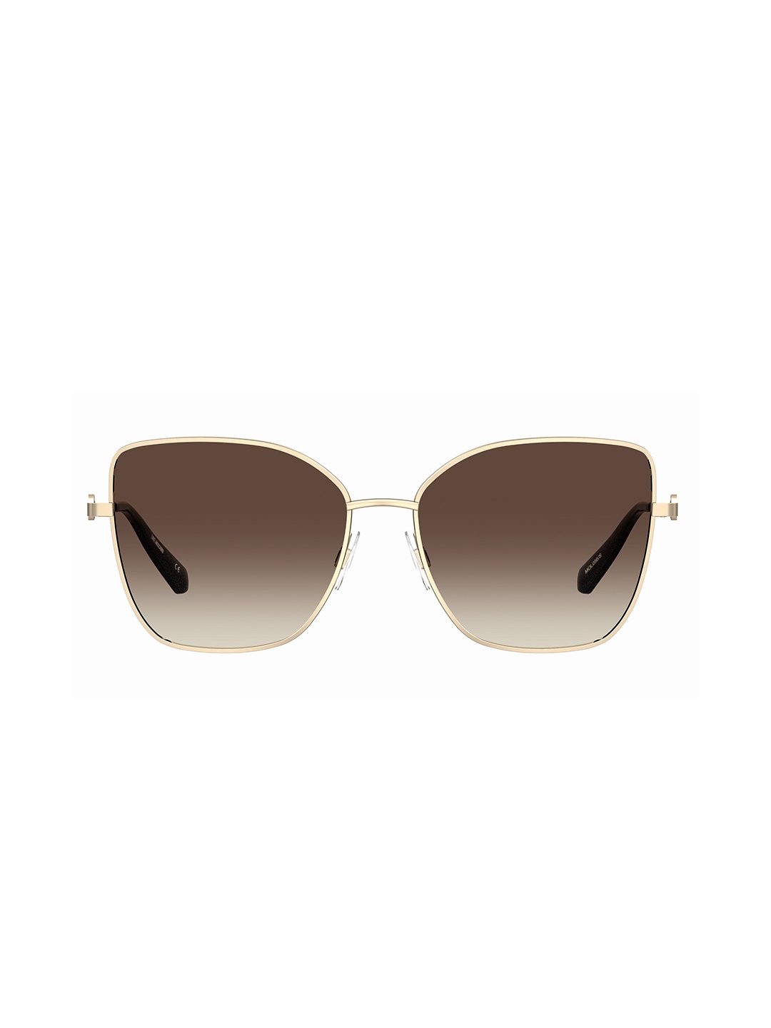 MOSCHINO LOVE Women Brown Lens & Gold-Toned Butterfly Sunglasses with UV Protected Lens
MOSCHINO LOVE Women Brown Lens & Gold-Toned Butterfly Sunglasses with UV Protected Lens