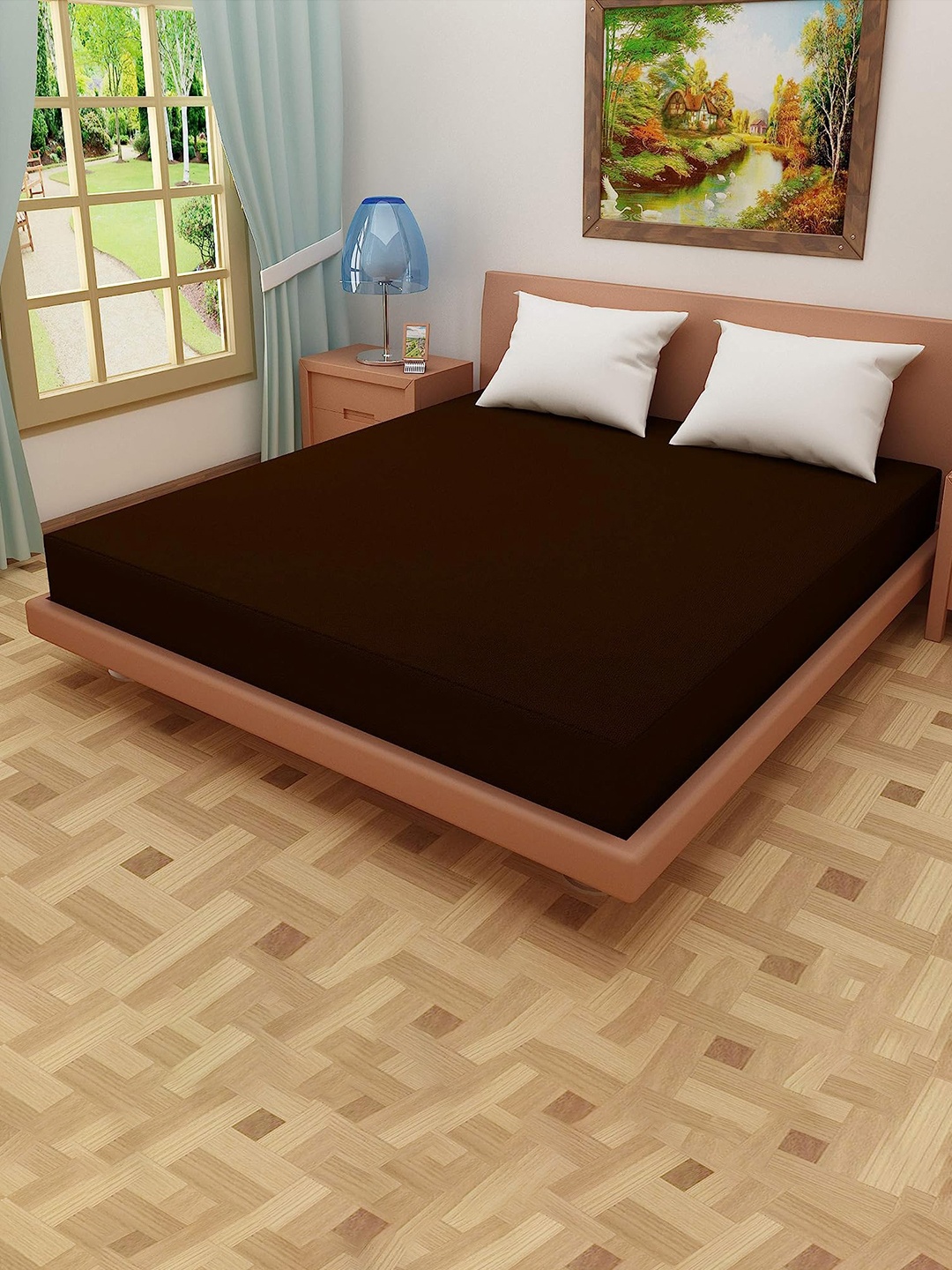 Adbeni HOME Coffee Brown Terry Cortridge Cotton 200 GSM Waterproof King Mattress Protector
Adbeni HOME Coffee Brown Terry Cortridge Cotton 200 GSM Waterproof King Mattress Protector