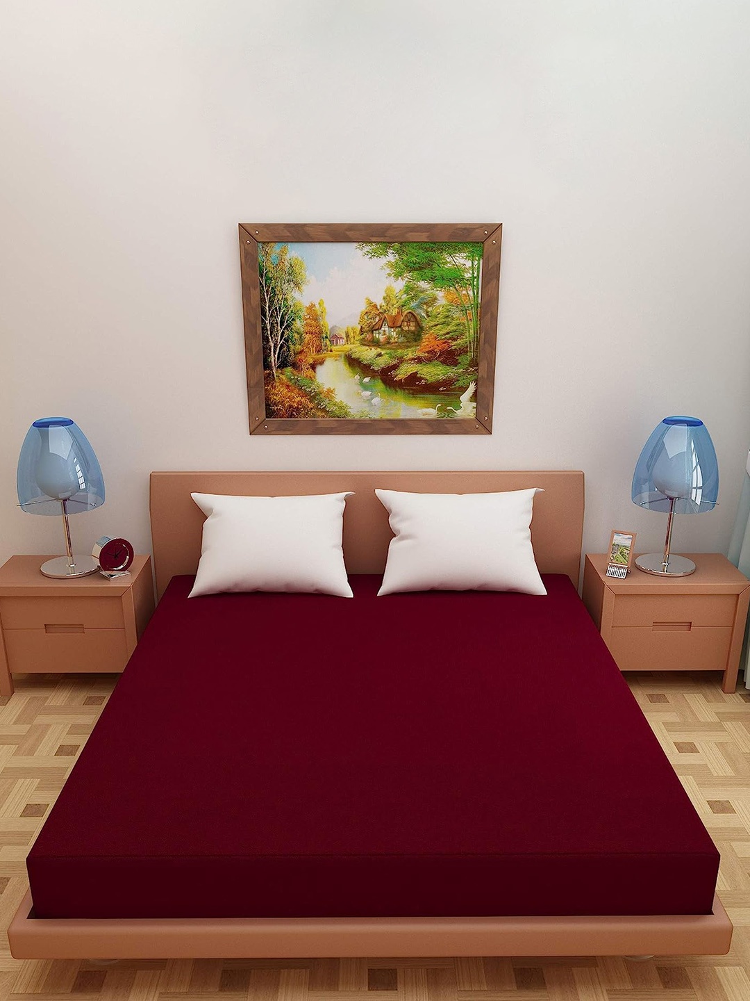 Adbeni HOME Maroon Terry Cortridge Cotton 200 GSM Waterproof King Size Mattress Protector
Adbeni HOME Maroon Terry Cortridge Cotton 200 GSM Waterproof King Size Mattress Protector