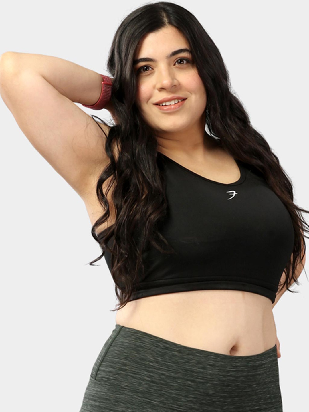 FUAARK Non-Wired Removable Padding Anti Odour Workout Bra With All Day Comfort, Black
FUAARK Non-Wired Removable Padding Anti Odour Workout Bra With All Day Comfort, Black