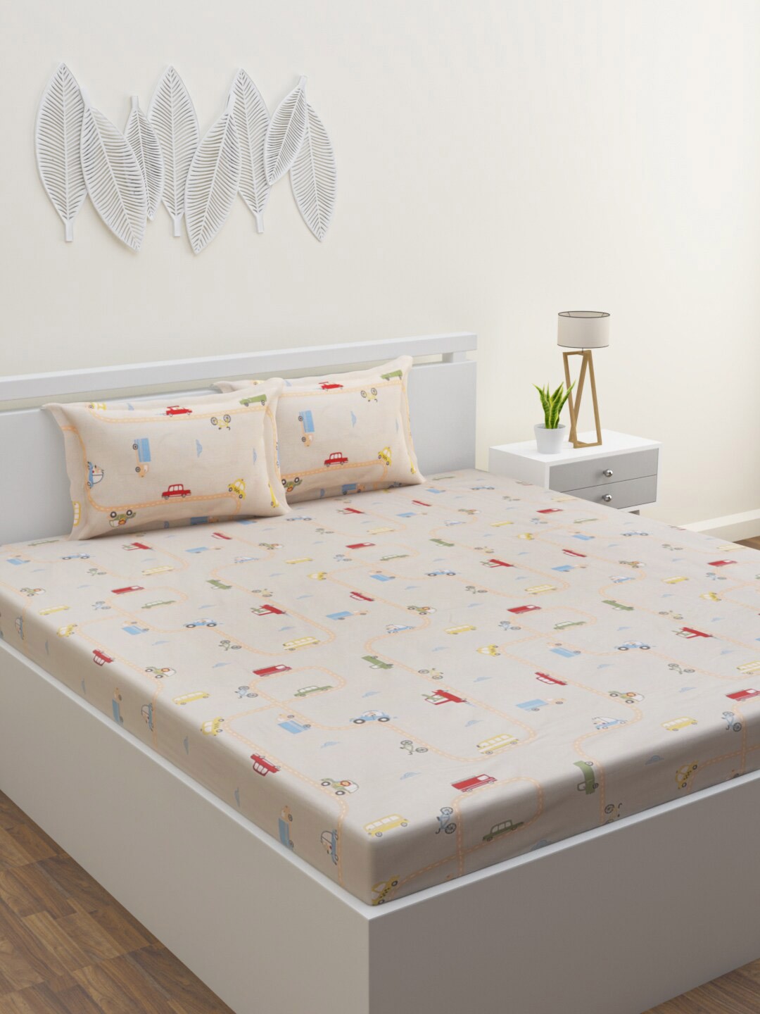HOME AFFAIRS Kids Comic Collection Cotton 144 TC Double Bedsheet with 2 Pillow Covers, Yellow
HOME AFFAIRS Kids Comic Collection Cotton 144 TC Double Bedsheet with 2 Pillow Covers, Yellow