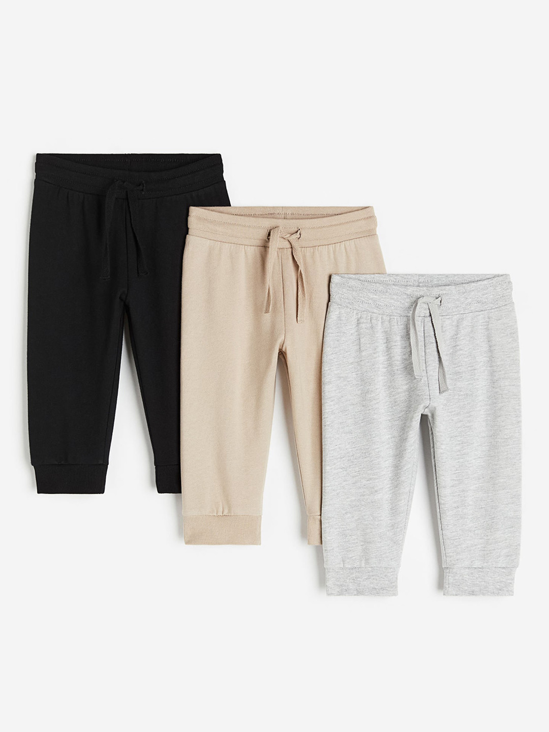 H&M Boys 3-Pack Cotton Joggers, Grey
H&M Boys 3-Pack Cotton Joggers, Grey