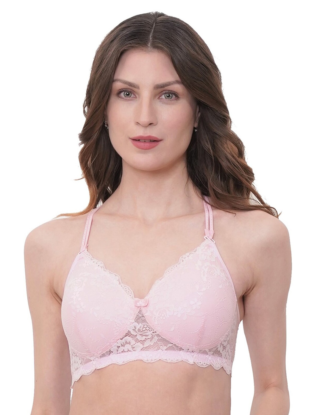 Eve's Beauty Self Design Full Coverage Seamless Non-Wired Padded Bra With All Day Comfort, Pink
Eve's Beauty Self Design Full Coverage Seamless Non-Wired Padded Bra With All Day Comfort, Pink