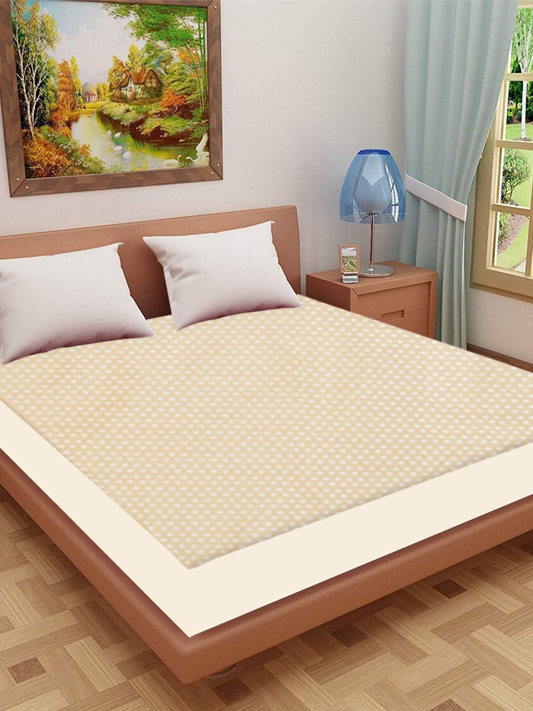 Adbeni Gold Toned Self Design 200 GSM Jacquard Cotton Smooth Waterproof Mattress Protector
Adbeni Gold Toned Self Design 200 GSM Jacquard Cotton Smooth Waterproof Mattress Protector