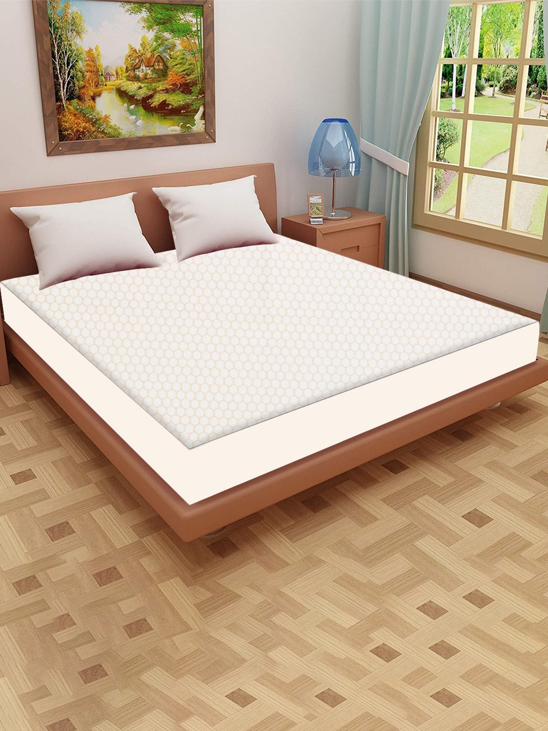 Adbeni Home Grey Self Design 200 GSM Jacquard Cotton Single Size Smooth Mattress Protector
Adbeni Home Grey Self Design 200 GSM Jacquard Cotton Single Size Smooth Mattress Protector