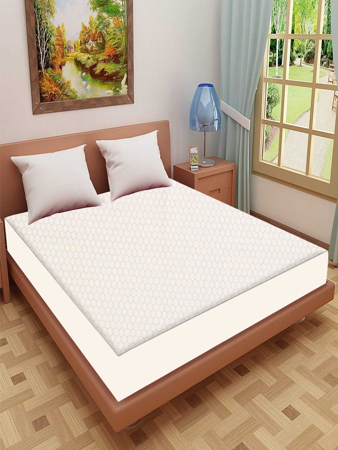 Adbeni Grey Self Design 200 GSM Jacquard Cotton Waterproof Smooth Mattress Protector
Adbeni Grey Self Design 200 GSM Jacquard Cotton Waterproof Smooth Mattress Protector
