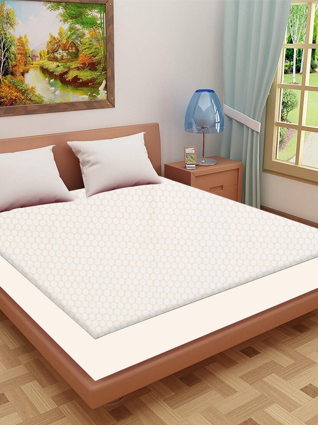 Adbeni Home Grey Self Design 200 GSM Jacquard Cotton Single Size Smooth Mattress Protector
Adbeni Home Grey Self Design 200 GSM Jacquard Cotton Single Size Smooth Mattress Protector