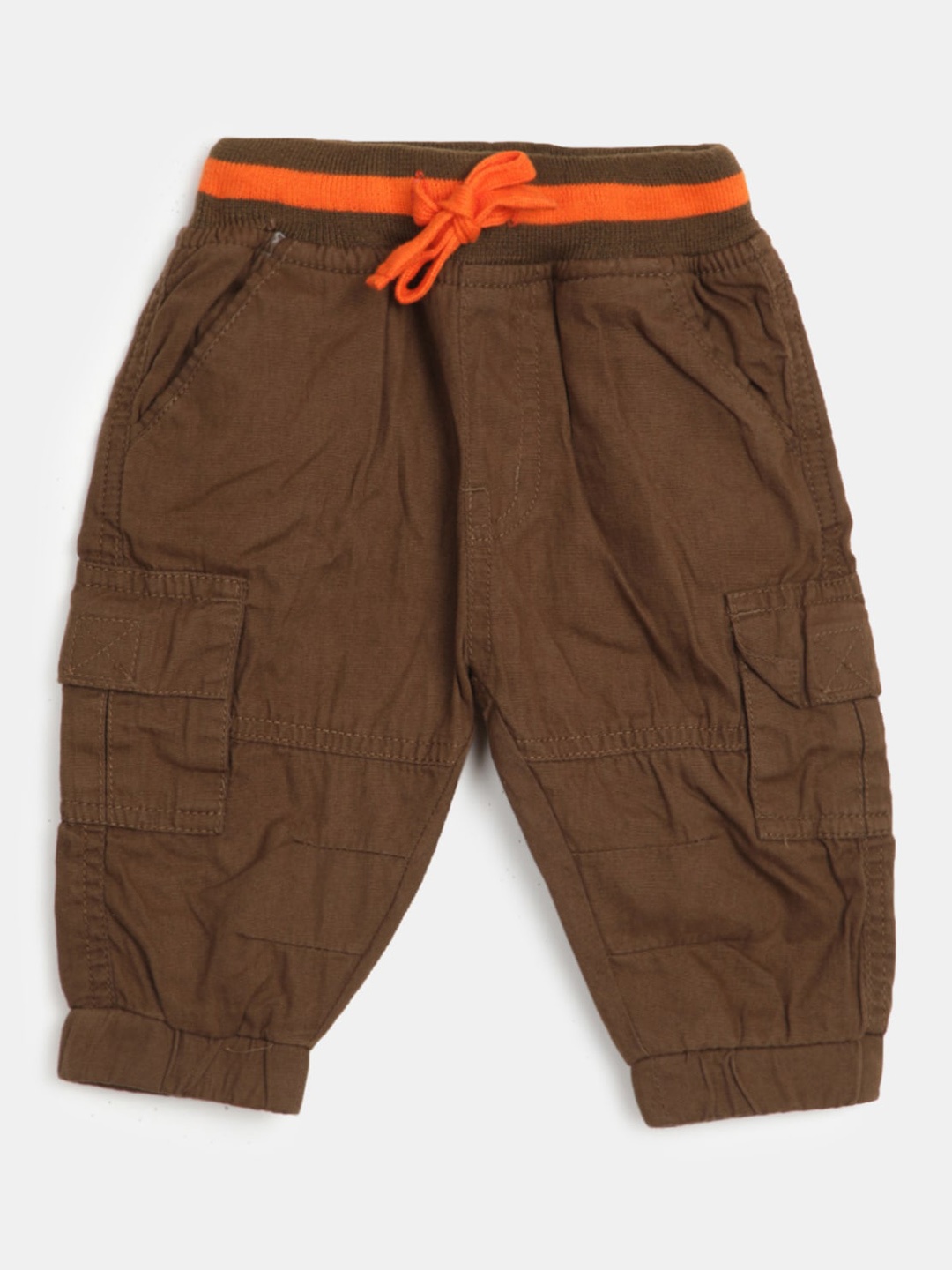 V-Mart Infants Mid-Rise Clean Look Jeans, Brown