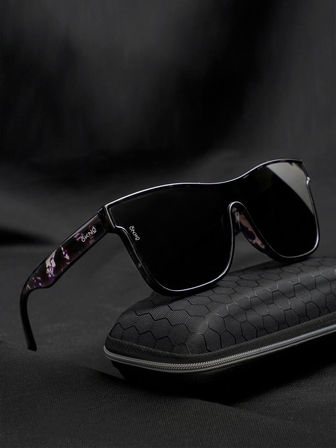 OKNO Unisex Rectangle Sunglasses with Polarised Lens OKCWolverineBlackSC2EL1132, Black
OKNO Unisex Rectangle Sunglasses with Polarised Lens OKCWolverineBlackSC2EL1132, Black