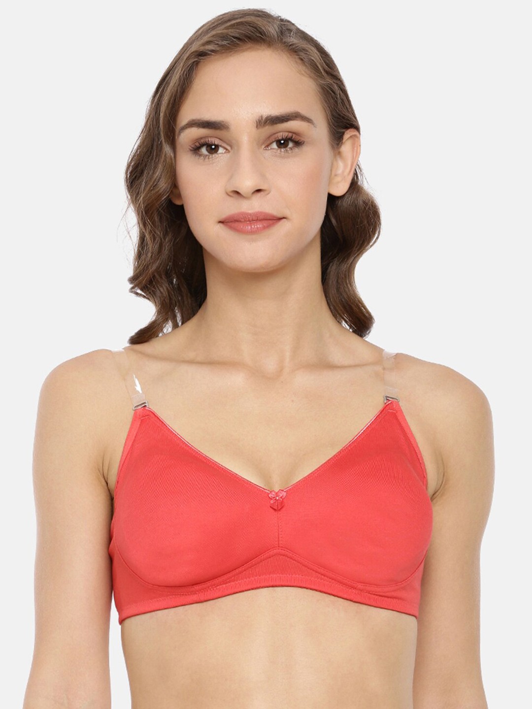 Macrowoman W-Series Everyday Cotton Bra With Medium Coverage Non-Wired Non Padded Seamless, Coral
Macrowoman W-Series Everyday Cotton Bra With Medium Coverage Non-Wired Non Padded Seamless, Coral