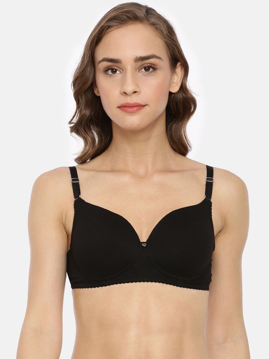 Macrowoman W-Series T-shirt Bra Full Coverage Heavily Padded Seamless Super Support Bra, Black
Macrowoman W-Series T-shirt Bra Full Coverage Heavily Padded Seamless Super Support Bra, Black