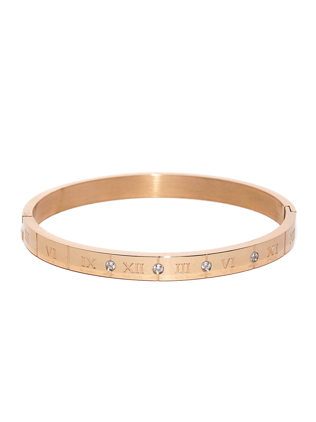 Yellow Chimes Rose Gold-Plated Stainless Steel Never Fading Designer Bracelet, Copper
Yellow Chimes Rose Gold-Plated Stainless Steel Never Fading Designer Bracelet, Copper
