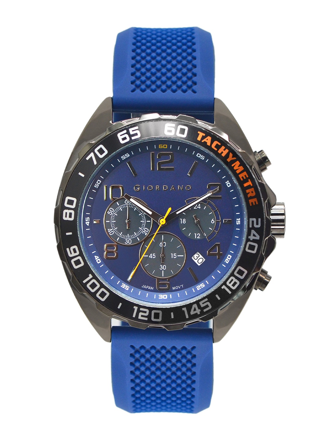 GIORDANO Men Embellished Dial & Textured Straps Analogue Watch GZ-50090-01, Blue
GIORDANO Men Embellished Dial & Textured Straps Analogue Watch GZ-50090-01, Blue