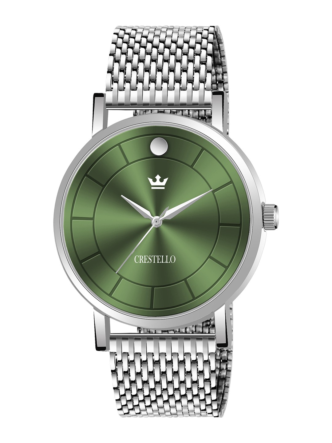 CRESTELLO Men Dial & Stainless Steel Straps Analogue Multi Function Watch CR-WT028-GRN-CH, Green
CRESTELLO Men Dial & Stainless Steel Straps Analogue Multi Function Watch CR-WT028-GRN-CH, Green