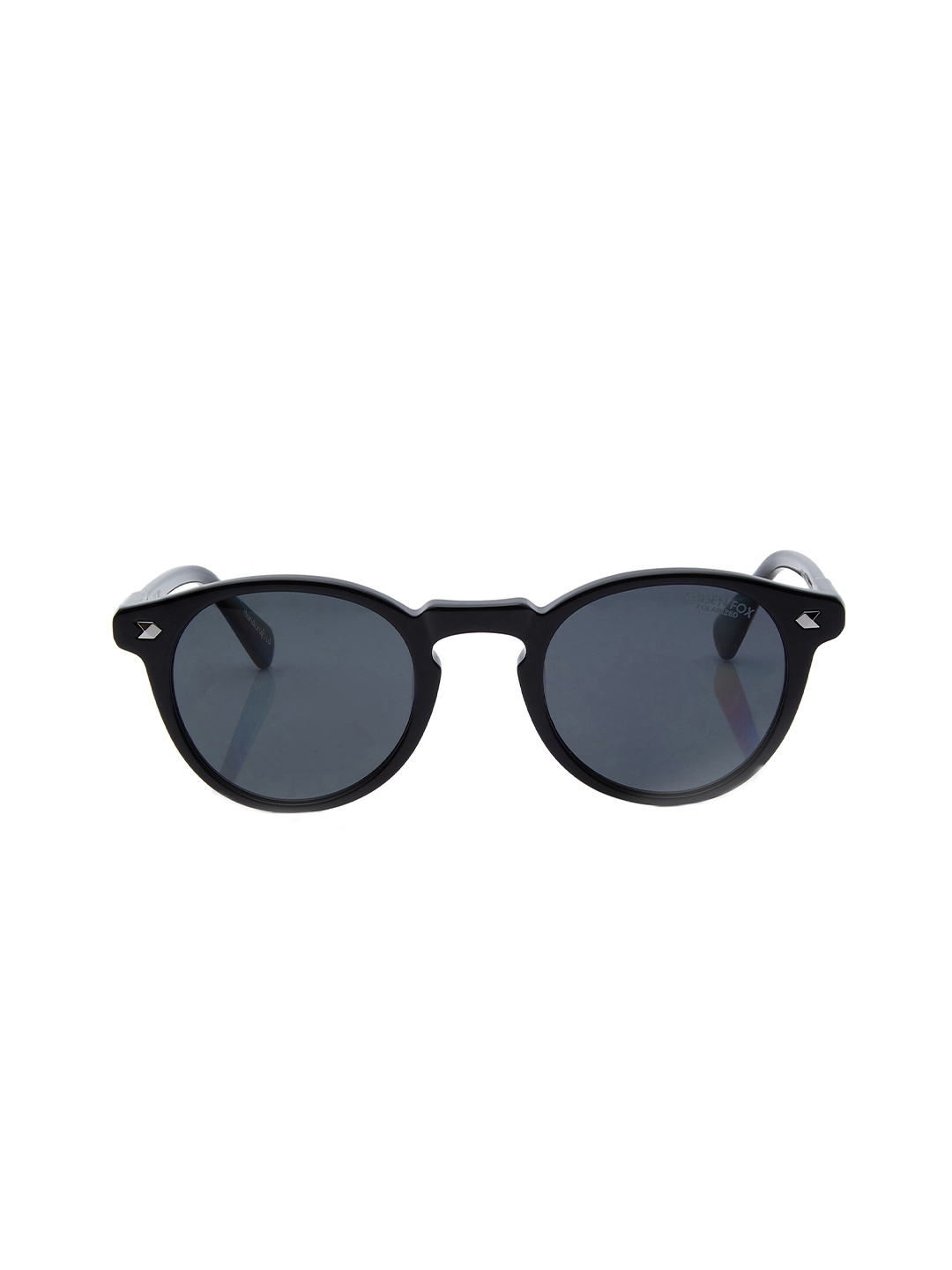 Shisen Fox Unisex Clear Lens & Black Round Sunglasses with Polarised and UV Protected Lens
Shisen Fox Unisex Clear Lens & Black Round Sunglasses with Polarised and UV Protected Lens