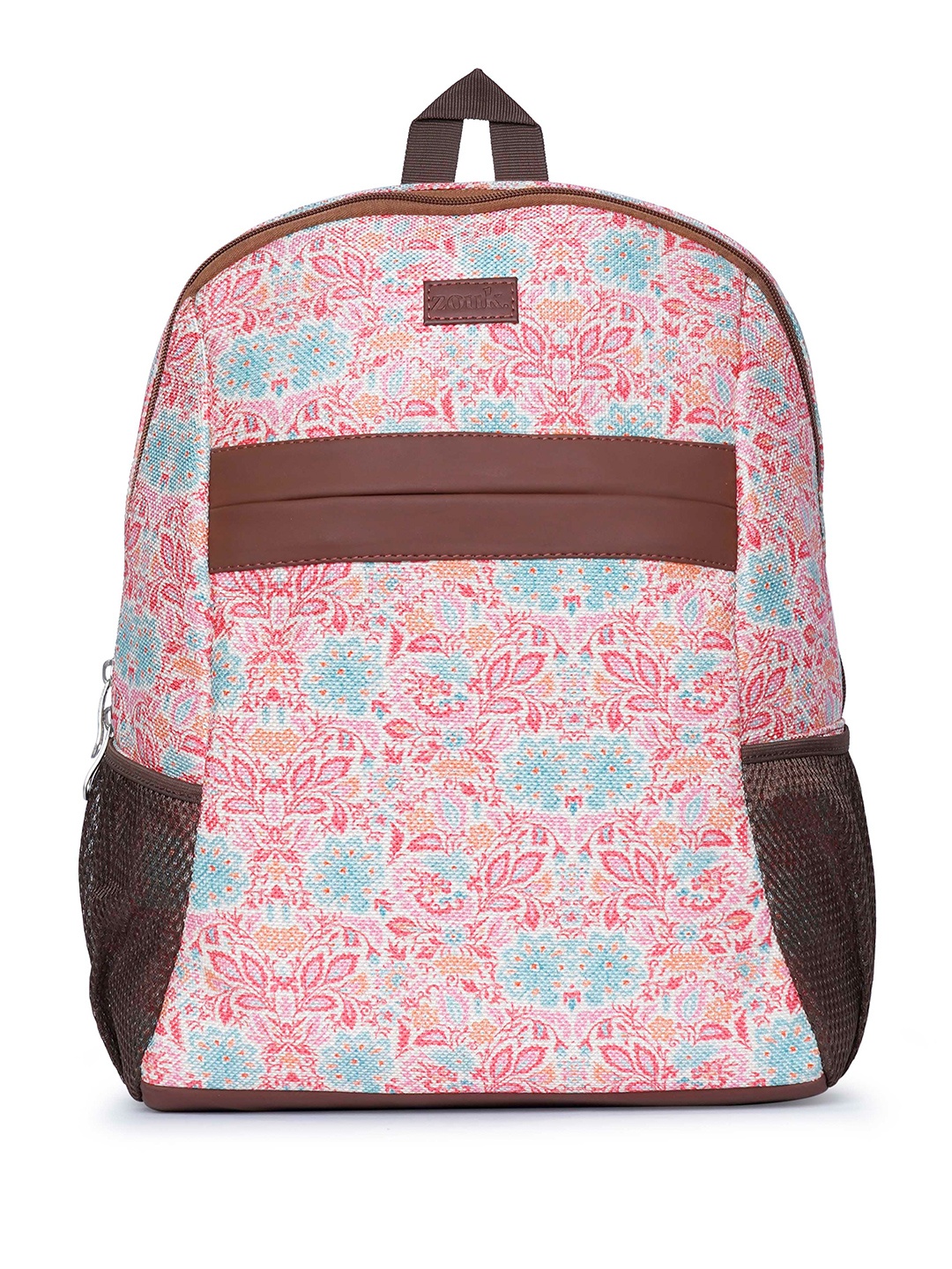 ZOUK Mangalore Blossoms Classic Women Textured Non-Padded Fabric Backpack Up to 16 inch, White
ZOUK Mangalore Blossoms Classic Women Textured Non-Padded Fabric Backpack Up to 16 inch, White