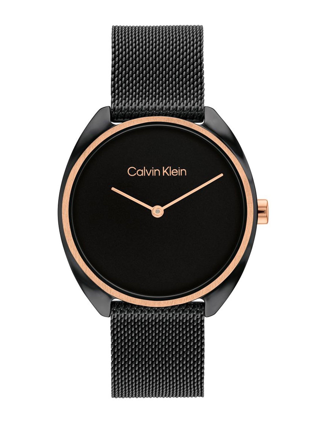 Calvin Klein Women Stainless Steel Bracelet Style Straps Analogue Watch25200272, Black
Calvin Klein Women Stainless Steel Bracelet Style Straps Analogue Watch25200272, Black