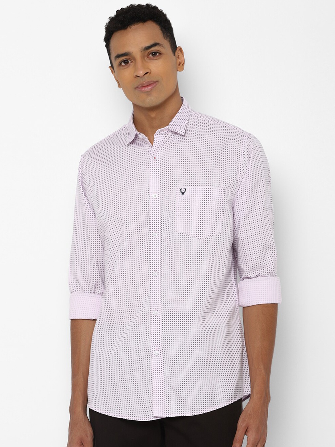 Allen Solly Micro Disty Printed Spread Collar Regular Fit Cotton Casual Shirt, White
Allen Solly Micro Disty Printed Spread Collar Regular Fit Cotton Casual Shirt, White