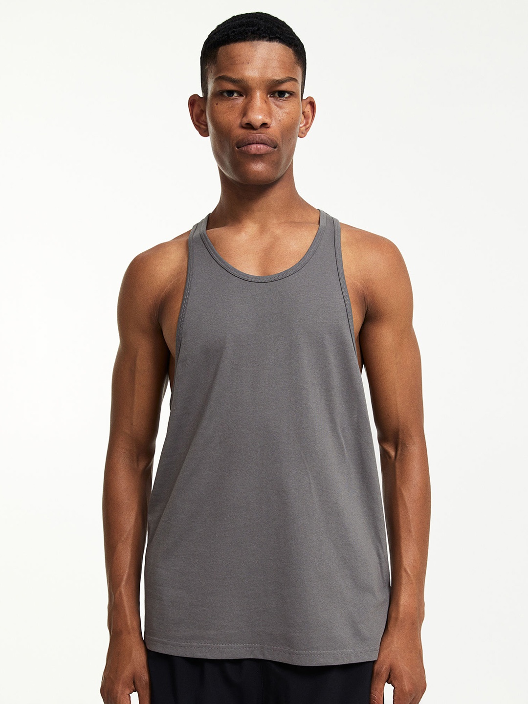 H&M Dry Move Sports Vest Top, Grey