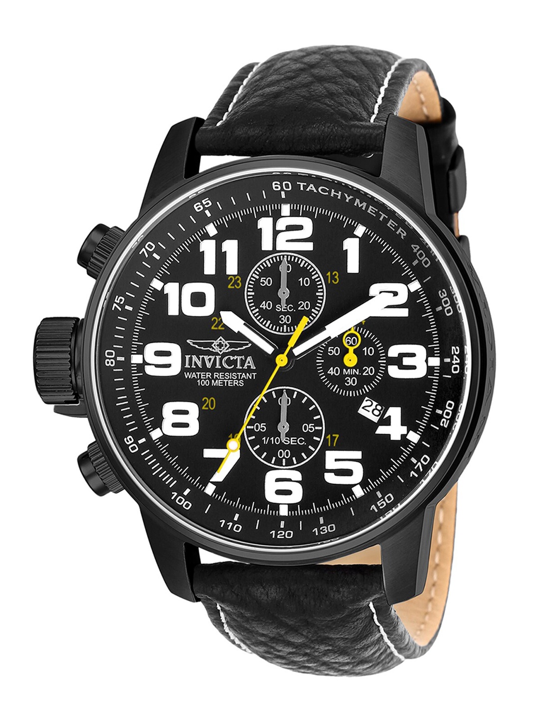 Invicta Men I-Force Chronograph Wrist Watch Stainless Steel Quartz Black Dial Analog Watch 3332
Invicta Men I-Force Chronograph Wrist Watch Stainless Steel Quartz Black Dial Analog Watch 3332