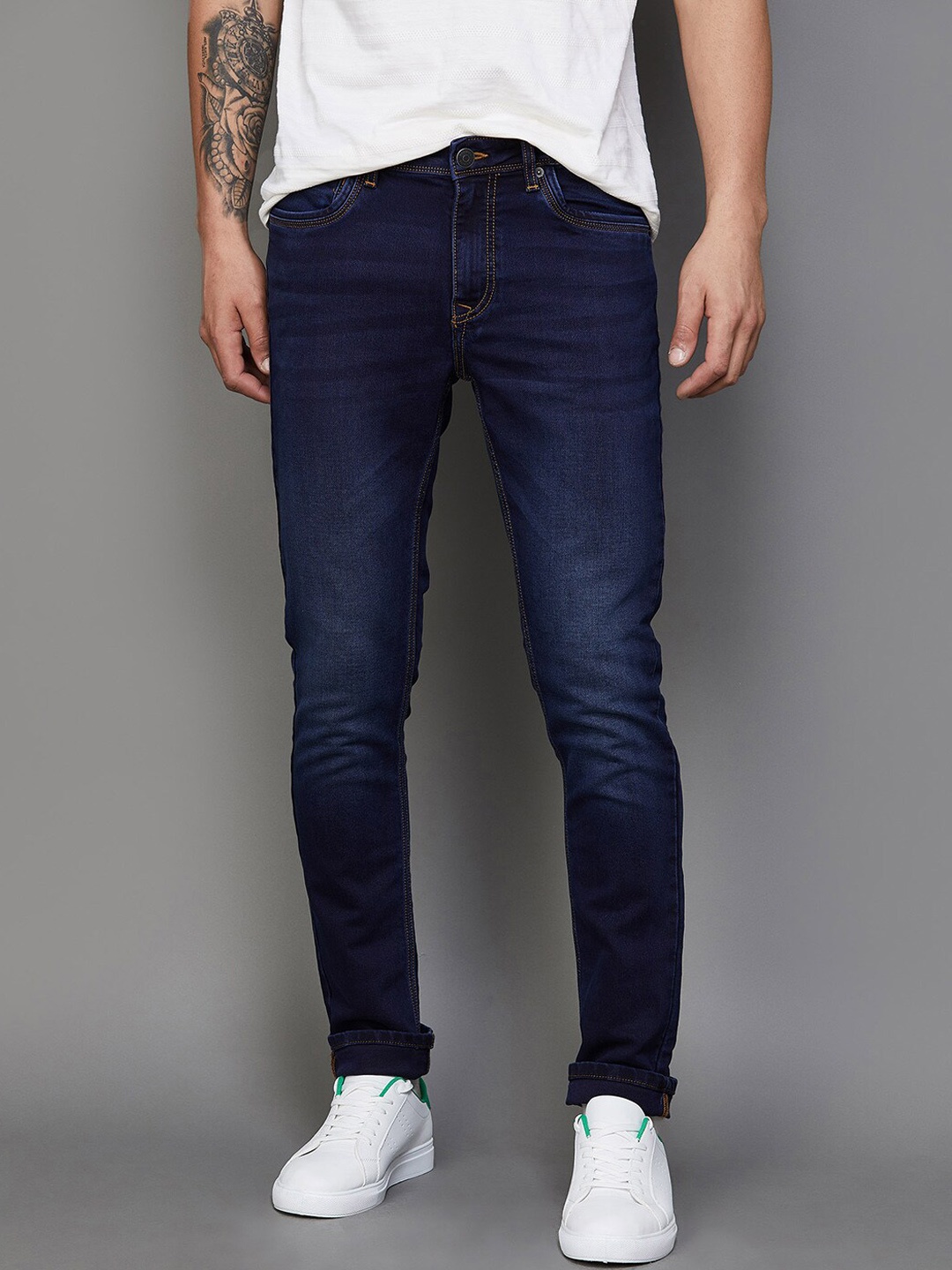 Fame Forever by Lifestyle Men Skinny Fit Clean Look Light Fade Stretchable Casual Jeans, Blue
Fame Forever by Lifestyle Men Skinny Fit Clean Look Light Fade Stretchable Casual Jeans, Blue