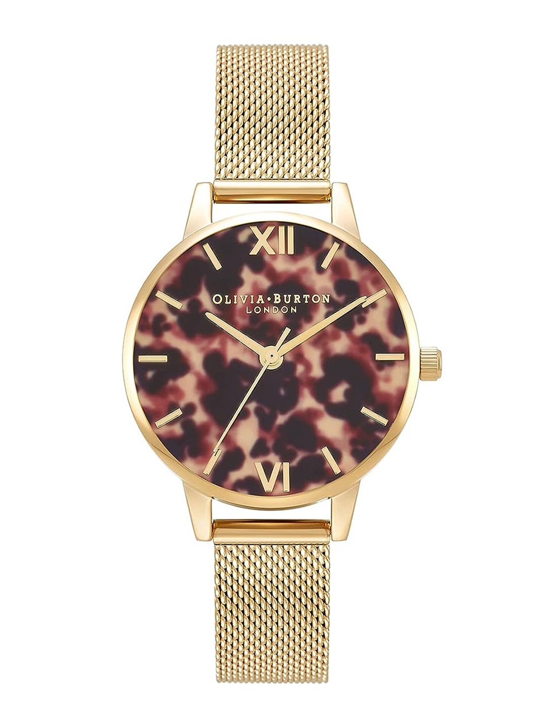 Olivia Burton Women Stainless Steel Bracelet Style Straps Analogue Watch OB16LP10, Gold
Olivia Burton Women Stainless Steel Bracelet Style Straps Analogue Watch OB16LP10, Gold