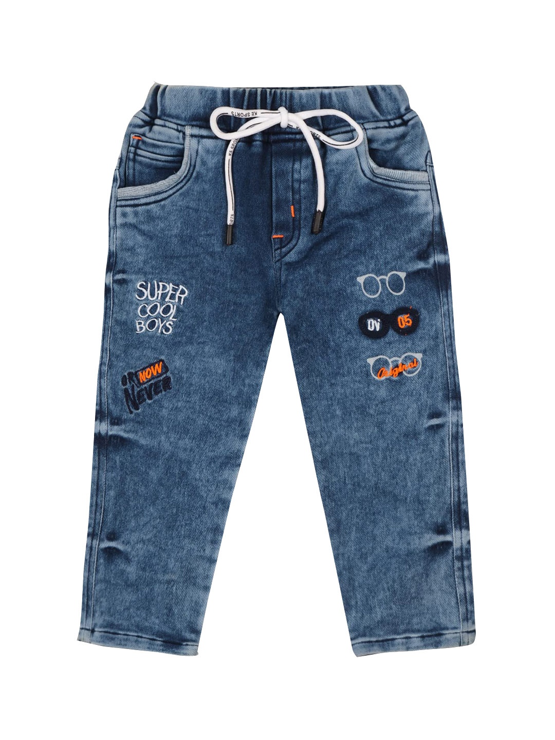 Wish Karo Boys Mid-Rise Classic Fit Clean Look Heavy Fade Printed Jeans, Blue
Wish Karo Boys Mid-Rise Classic Fit Clean Look Heavy Fade Printed Jeans, Blue