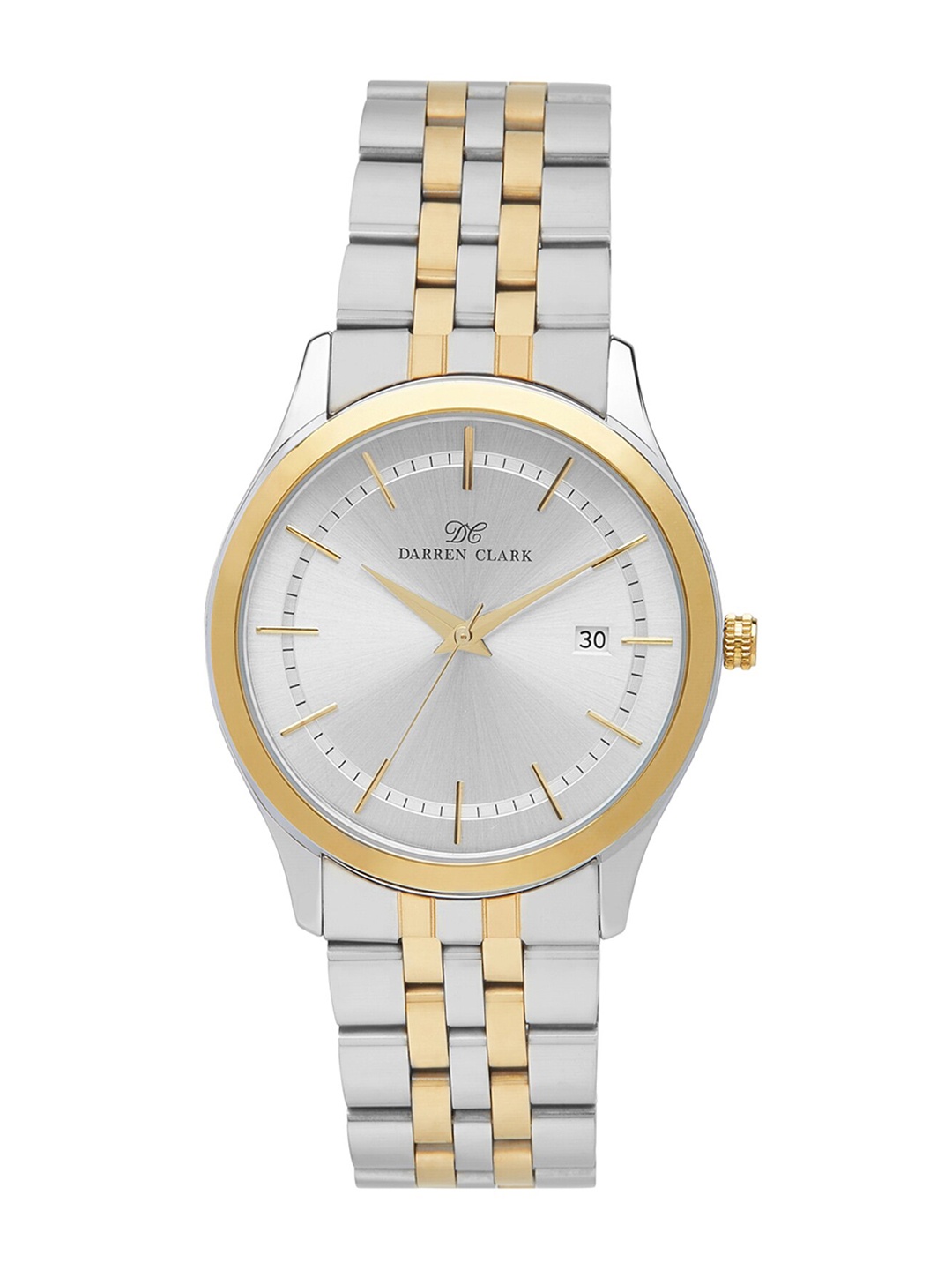 DARREN CLARK Men Bracelet Style Straps Analogue Automatic Motion Watch 1003D-M1202, Silver
DARREN CLARK Men Bracelet Style Straps Analogue Automatic Motion Watch 1003D-M1202, Silver
