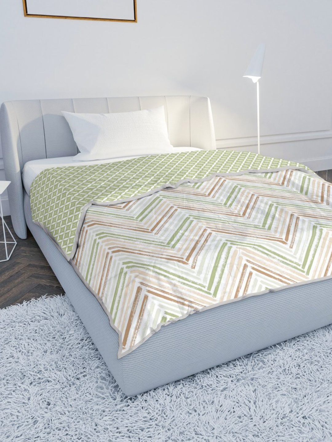 MAYFAIR HOMES LONDON Grey & White Geometric Cotton Mild Winter 150 GSM Single Bed Dohar
MAYFAIR HOMES LONDON Grey & White Geometric Cotton Mild Winter 150 GSM Single Bed Dohar