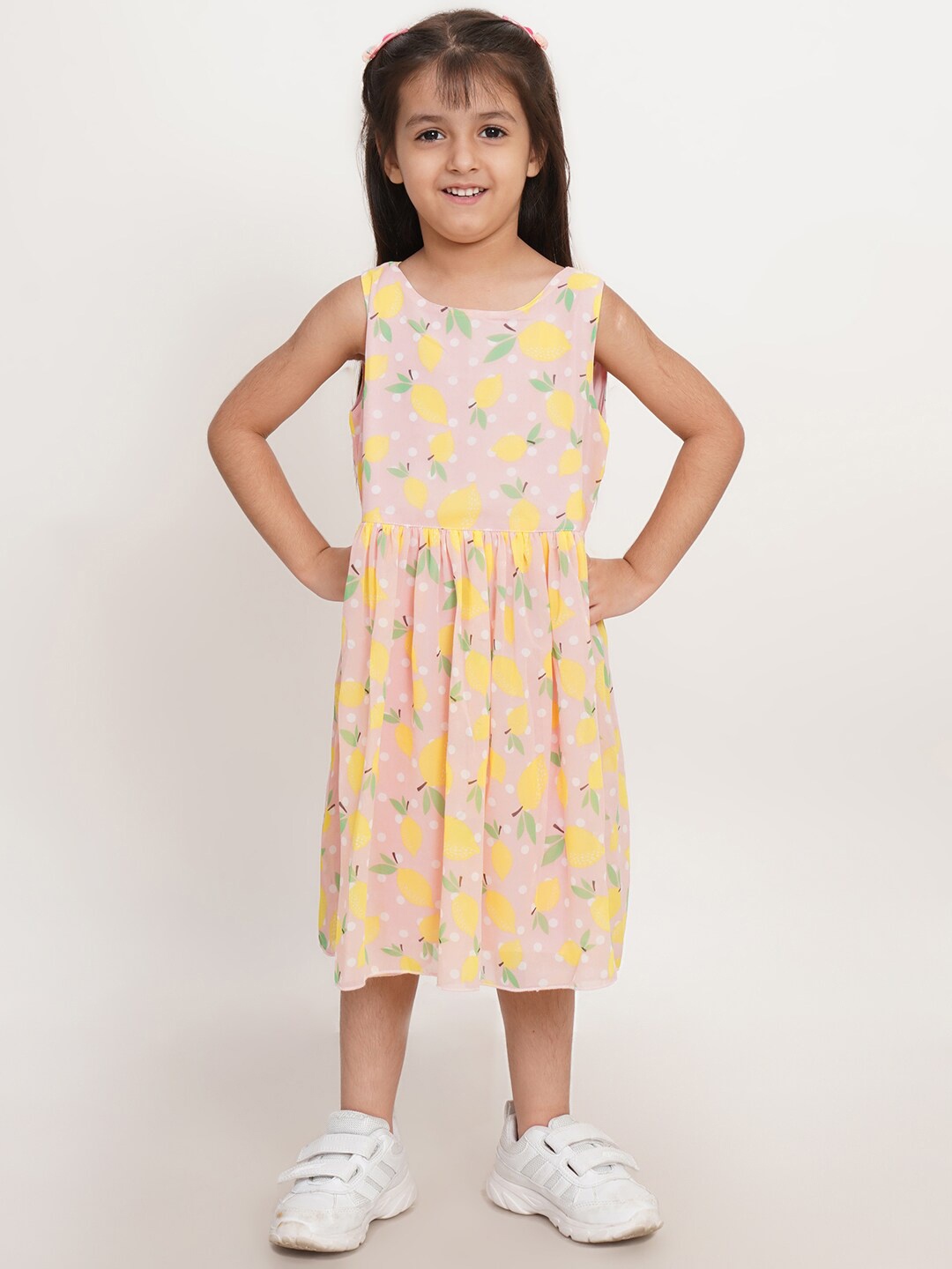 Creative Kids Girls Conversational Printed Gathered or Pleated Fit & Flare Dress, Pink
Creative Kids Girls Conversational Printed Gathered or Pleated Fit & Flare Dress, Pink