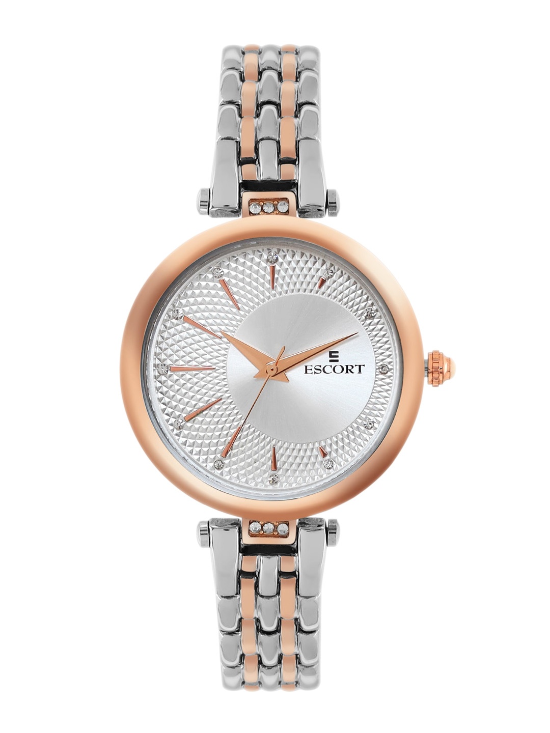 Escort Women Embellished Dial Bracelet Style Straps Analogue Watch E19507154RTM2, Silver
Escort Women Embellished Dial Bracelet Style Straps Analogue Watch E19507154RTM2, Silver