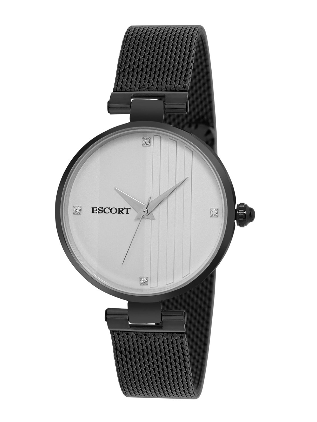 Escort Women Embellished Dial & Bracelet Style Straps Analogue Watch E21007399BM1, White
Escort Women Embellished Dial & Bracelet Style Straps Analogue Watch E21007399BM1, White